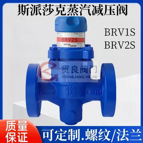 BRV2S代替斯派莎克直接作用式可调式内螺纹蒸汽减压阀DN15 20 25