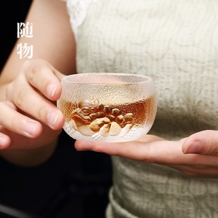 高档琉璃杯主人杯单杯玻璃茶杯品茗茶F杯个人专用茶盏功夫茶具茶