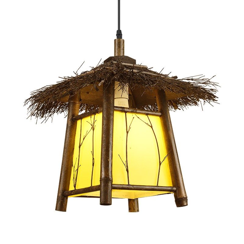 小房子竹编吊灯户外复p古餐厅东南亚民宿灯罩竹艺古风茶室禅意灯,家装灯饰光源,酒店/宴会厅/餐饮吊灯,淘宝优惠券,粉丝福利购,淘宝优惠卷