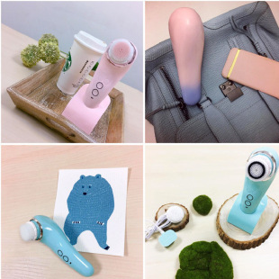 脸部清洁防水洁面仪 洁面仪洗脸刷女孩家用温和电动洁面刷高端时尚