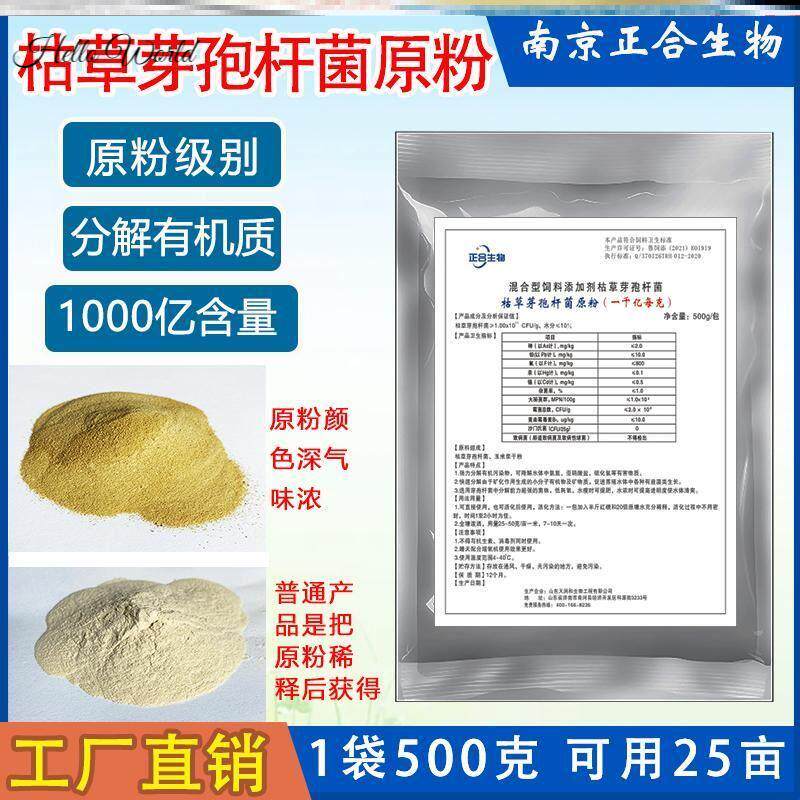 现货速发枯草芽孢杆菌种植农用原粉水产养殖净水调水降氨氮亚硝净