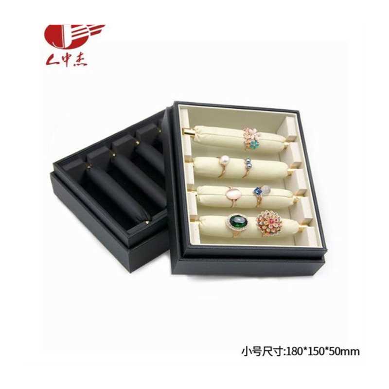现货速发好货黑色可活动收纳盘 珠宝柜台托盘 钻棒看货展示盘
