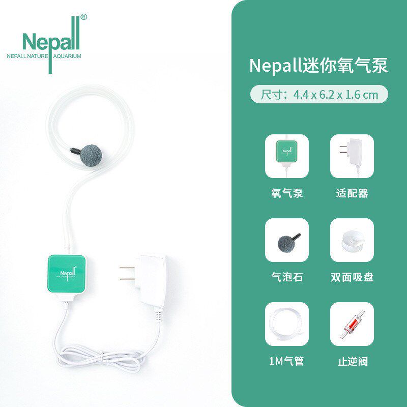 现货速发迷你鱼缸氧气泵超静音增氧机家用充氧泵增氧泵可批