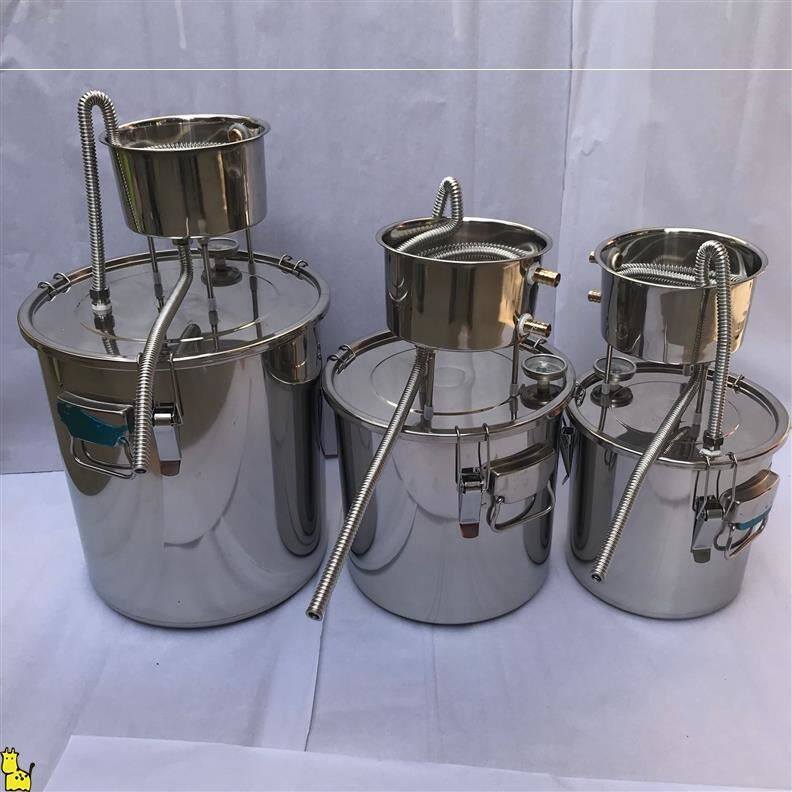 现货速发烧酒蒸酒器酿酒设备家庭蒸馏器烤酒机家用白酒纯露机小型