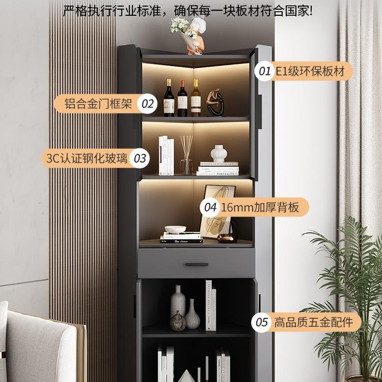墙角转角柜三角直角弯拐角置示物转架客厅卧室储角落展F99T9JMS酒