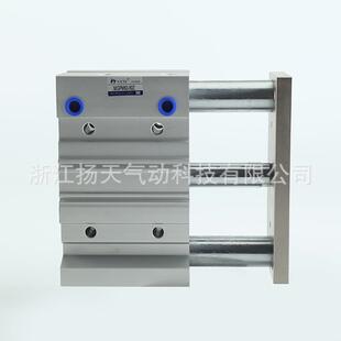 100 SKD20 三杆三带轴薄型导杆气缸smc型MPM63 2G5150