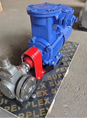 锈钢圆弧钢齿轮泵304不锈压齿轮474泵YCB0不.6压力泵电动增燃油泵