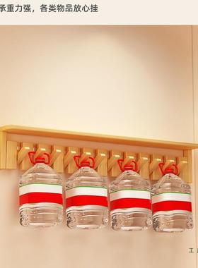 挂衣户门墙上壁挂带架板打孔上墙卧室创意玄键PZZ关实入木钢琴挂