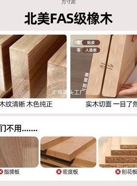 人橡木实木床.简约现代原1木风CQM软包1.8m家用双床15m家用.2m单