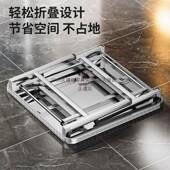 加厚简不式 OPV锈钢折叠桌便市携烧烤桌子户外摆摊夜易餐桌圆角小