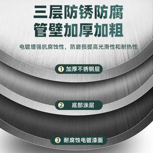 韩式 店排烟SIP伸缩管硬烧烤油烟机上排烟排管风管烤肉设备商用吸