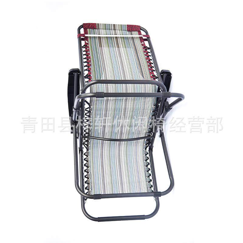 折厂休家特直供时尚午圆管斯林包边RIU布休闲椅躺椅豪华复古叠椅