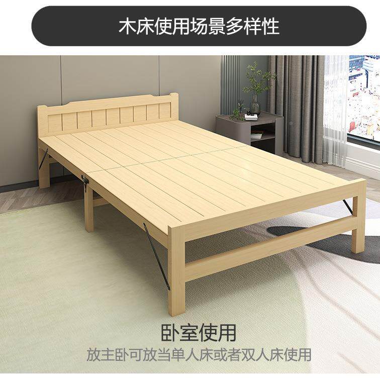 实可叠床出租屋耐用单人成人简易TMB家用硬木板床出租折房床床儿