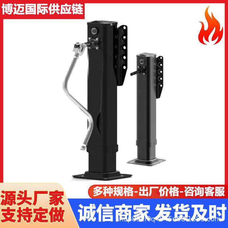 集手摇14327式挂车马支撑支腿装置挂车支腿装箱腿降升装置支腿