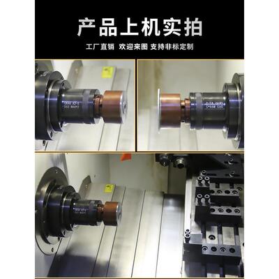 数控车床内撑头36HXA型46型06型4052内型涨夹头内孔后拉式机床夹