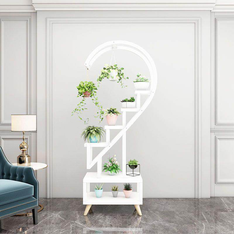 爱心形花架子形多花架子创意弧花架半VAW圆形花架花肉架子室内家