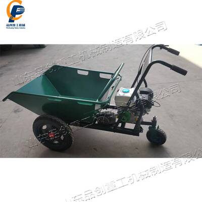 小型农用汽油翻斗车 手扶式三轮自卸运输车 矿用矿渣矿石搬运车