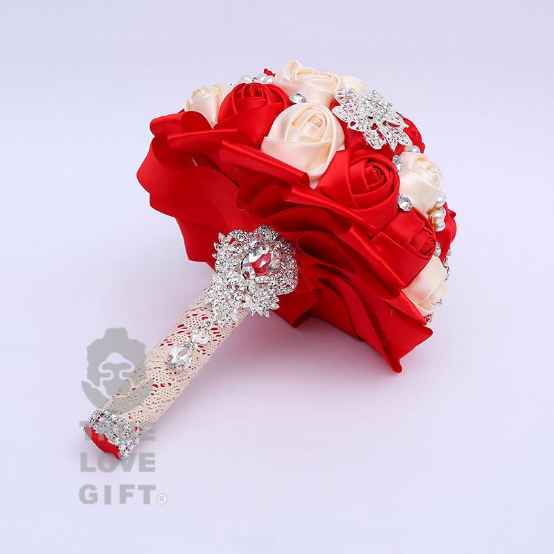 式新娘手捧影花摄捧YFG花道装具家居韩饰仿真花婚庆用品