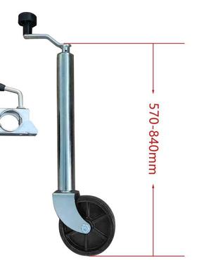 顶海外热销48mm管顶摇管轮夹摇欧式导无品牌/式UTV拖车前引轮量大