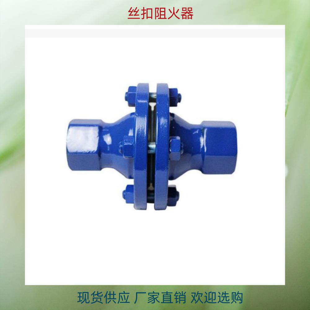 ZGB-1型铸钢不锈钢储原XDI罐波纹管道阻火器油油汽煤0油柴油DN15-