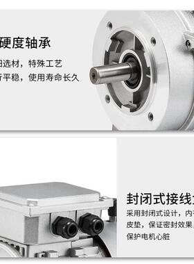 YEJ63/RPM71/80/90铝壳电0磁制动37055/75/1.05/kw刹车电机1400转