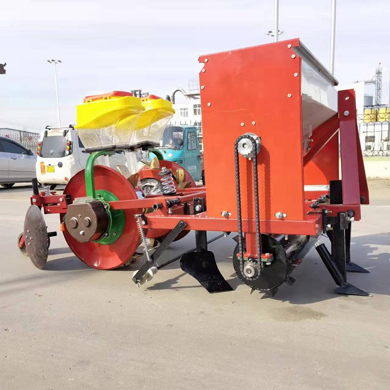 两行免扣距播种MY000-00机农用四拖拉机播种机株膜距轮行可调节