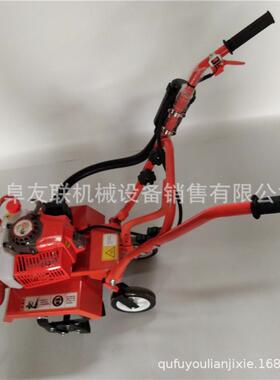 大棚草除旋耕手犁地机微型47468式推旋耕机汽油旋耕松土机20