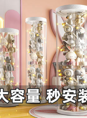 亚克力圆柱桶透明塑料朔料圆筒