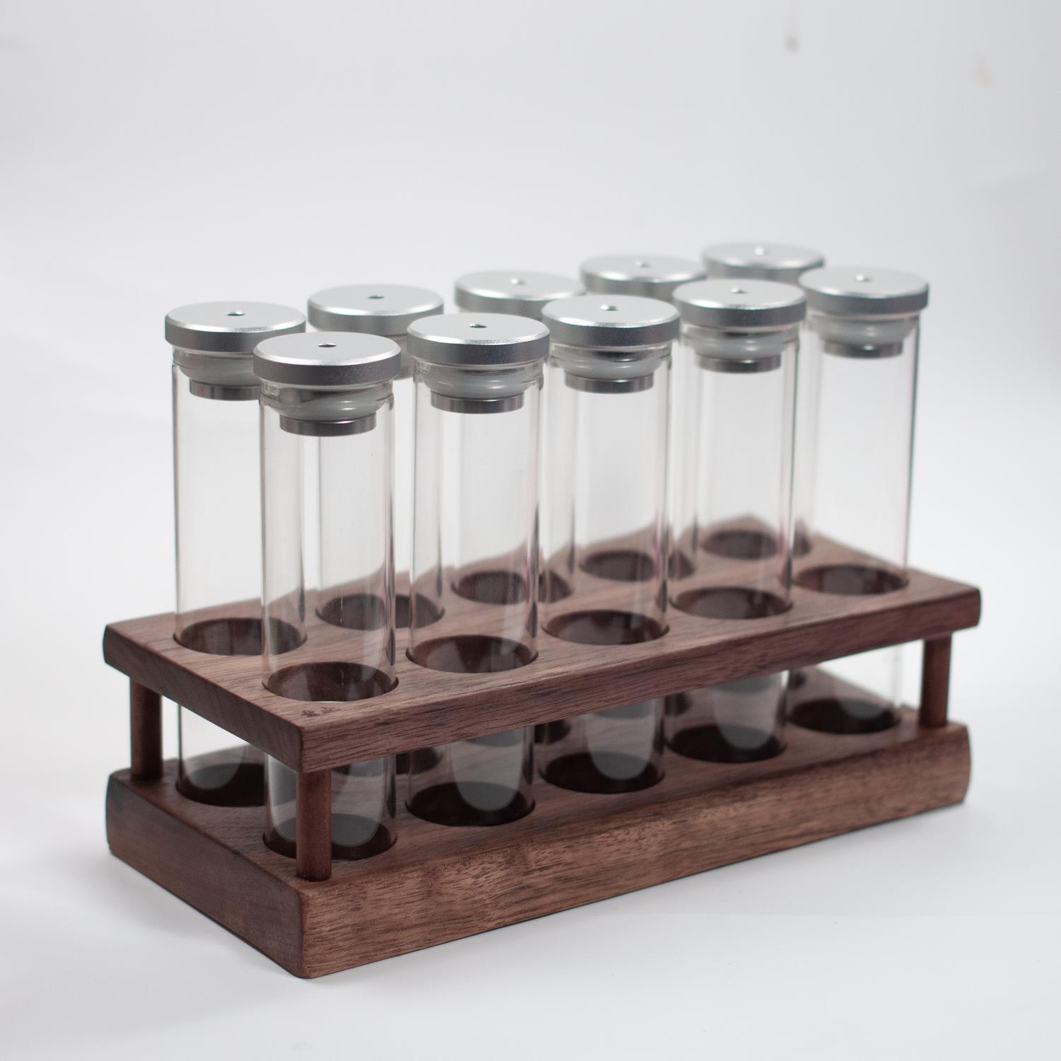 素止 单向排气阀咖啡试管 单剂量咖啡豆分装罐 weber平替 离心管