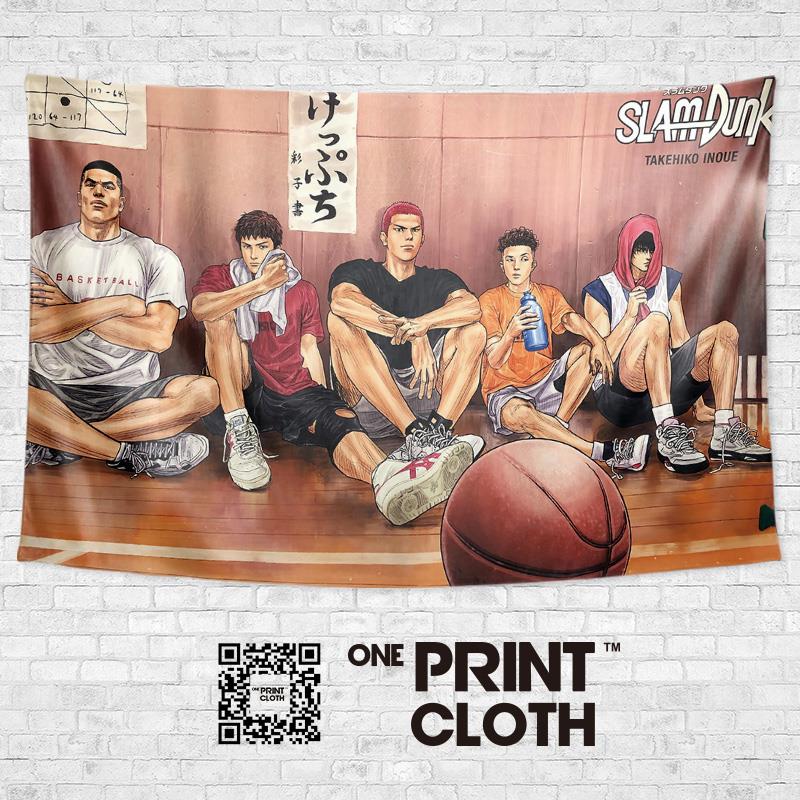 灌篮高手樱木花道流川枫篮球动漫定制周边礼物背景墙装饰海报挂布
