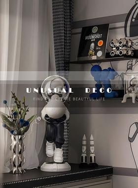 UNUSUAL 现代样板间男孩房摆件宇航员大型雕塑儿童房太空主题摆设