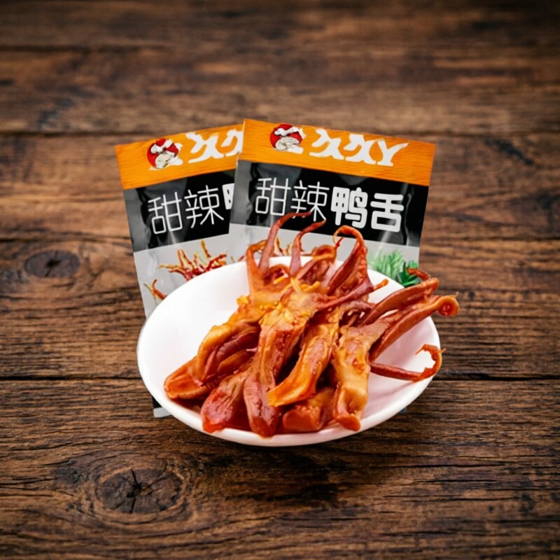甜辣鸭脖110g全系列 鸭翅鸭舌鹌鹑蛋薄豆干凤爪鸭掌即食小包零食