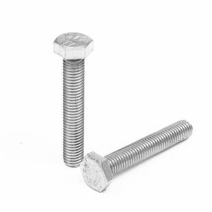 304不锈钢外六角螺丝螺栓加长螺杆M18M20M22M24M27M30非标可定制