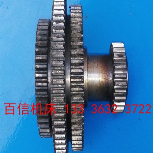 现货速发盐城机床Z2K,Z2,Z725向摇臂钻床四联齿轮配件,向钻齿轮