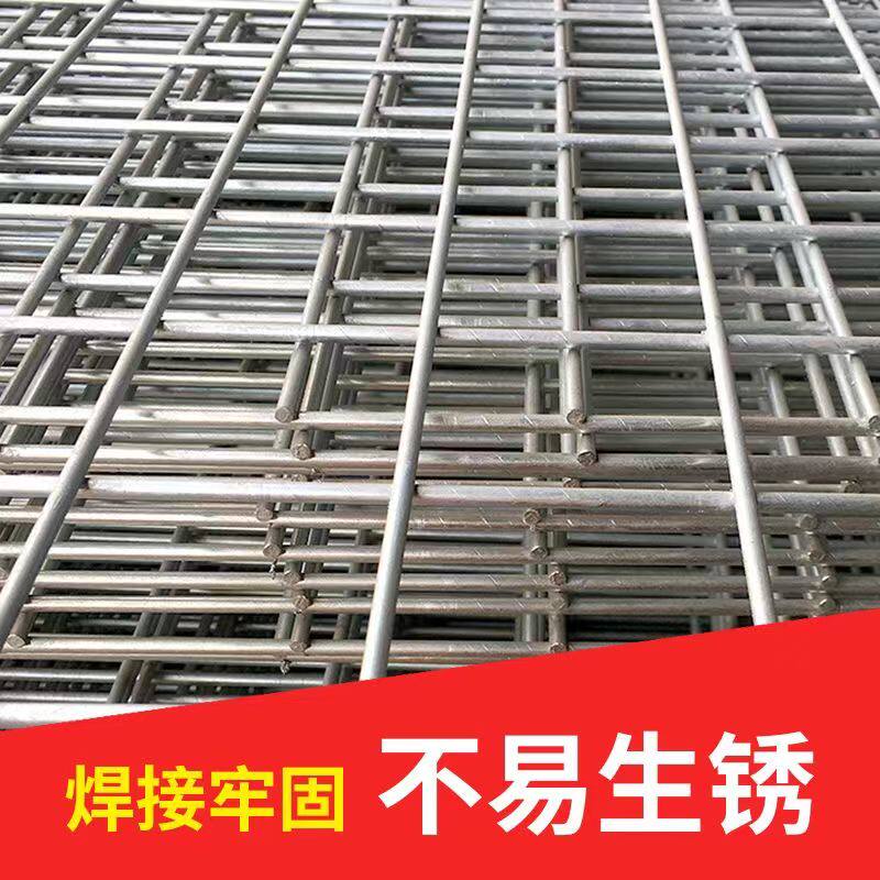 现货速发镀锌铁丝网焊接建筑钢筋混凝土加粗防护网围栏小孔狗笼养