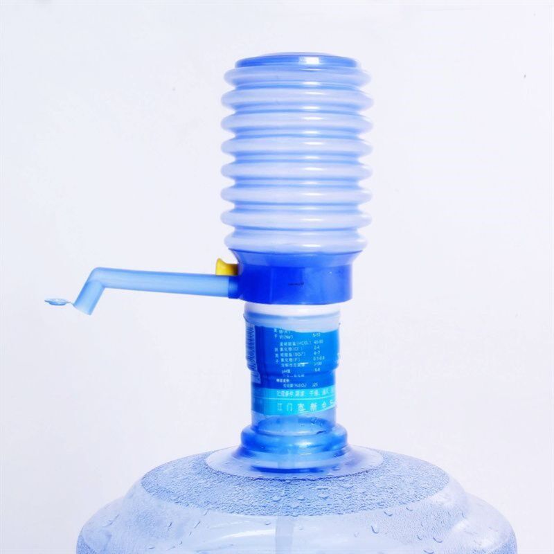 现货速发桶装水抽水器纯净矿泉水桶抽水泵手动压式上水器吸水器家