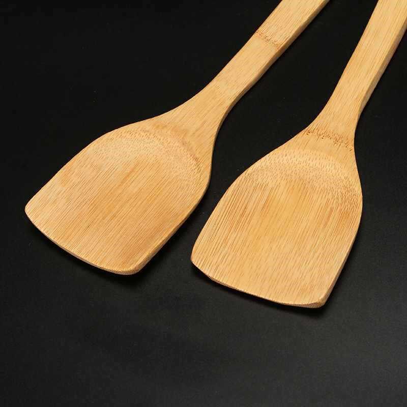 现货速发竹铲子不粘锅无漆竹制家用铲子竹饭勺炒菜锅铲竹子竹铲加