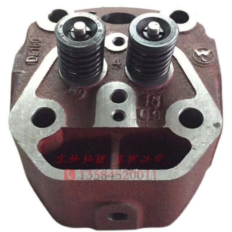 现货速发常柴单缸水冷柴油机R175 R180缸盖总成常发CF176缸头6匹8
