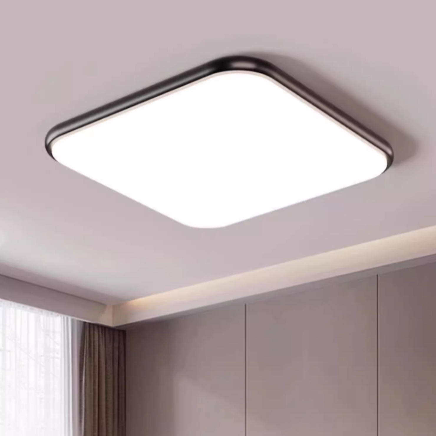 简约现代超薄LED吸顶灯