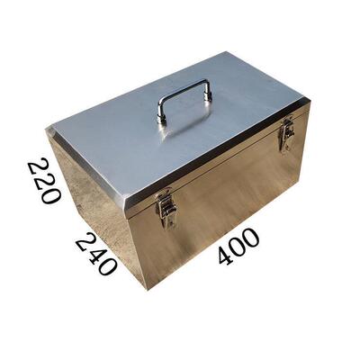 手不锈钢工具箱04质提ZLI式收纳箱带轮材子五金维修大工具号收纳