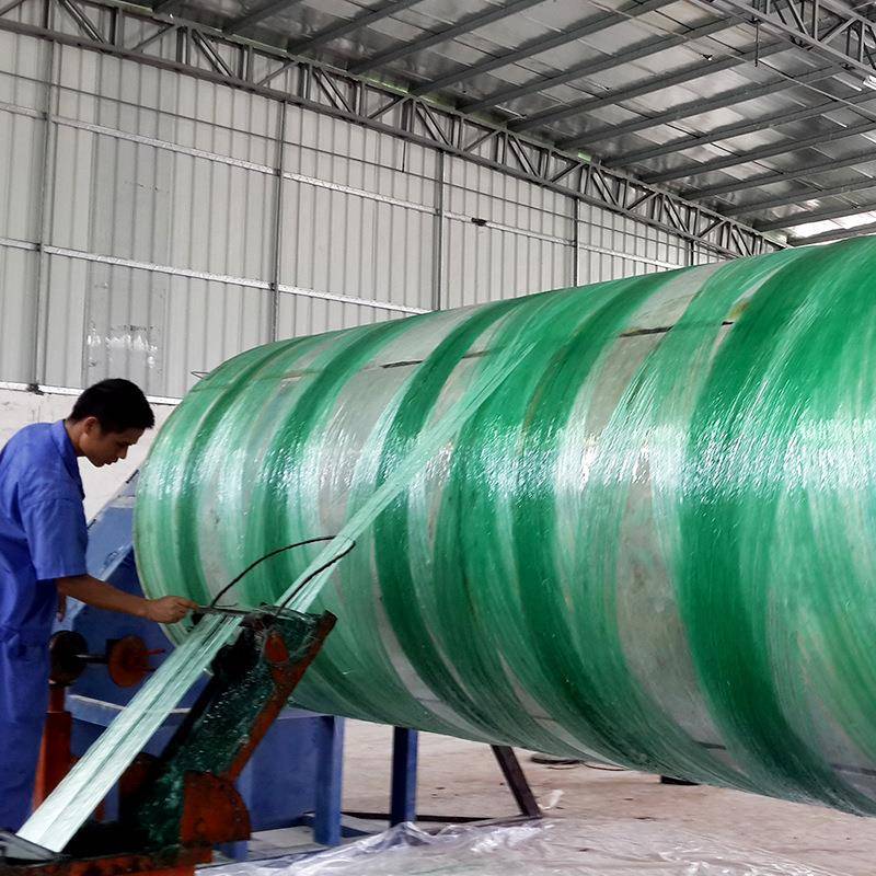 广州厂家地大埋式玻化粪池ACX隔油池三格式璃型化钢粪池