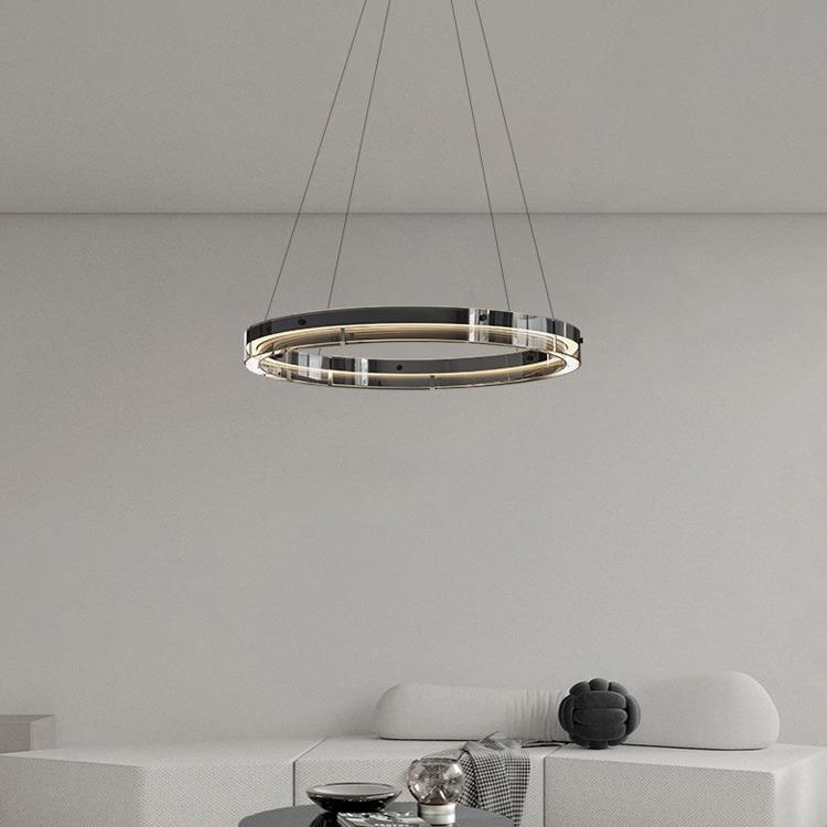 意式极简客厅吊设计师现代简智约创中GGO灯山灯具餐意厅卧室灯能