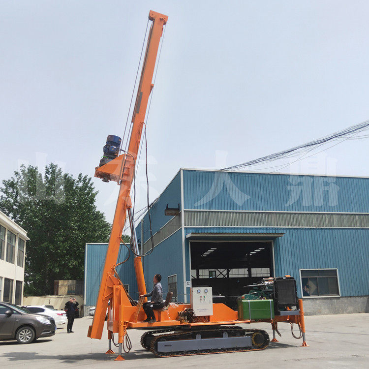 履带式10米小型抗浮锚杆钻机