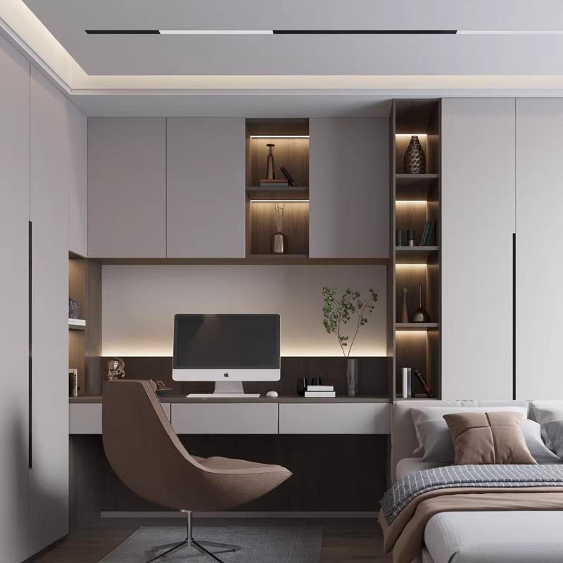 源头SOF工成都屋整体衣实木衣柜现代柜简厂约平开门衣柜全实木家