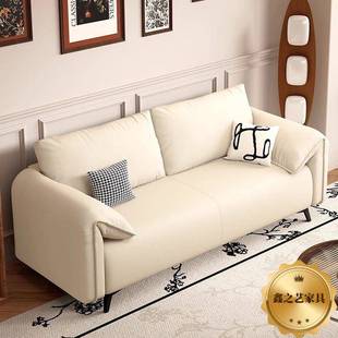 沙发客厅小户QUE出租屋型公寓民服装 大象耳朵布艺 宿店接待区新款