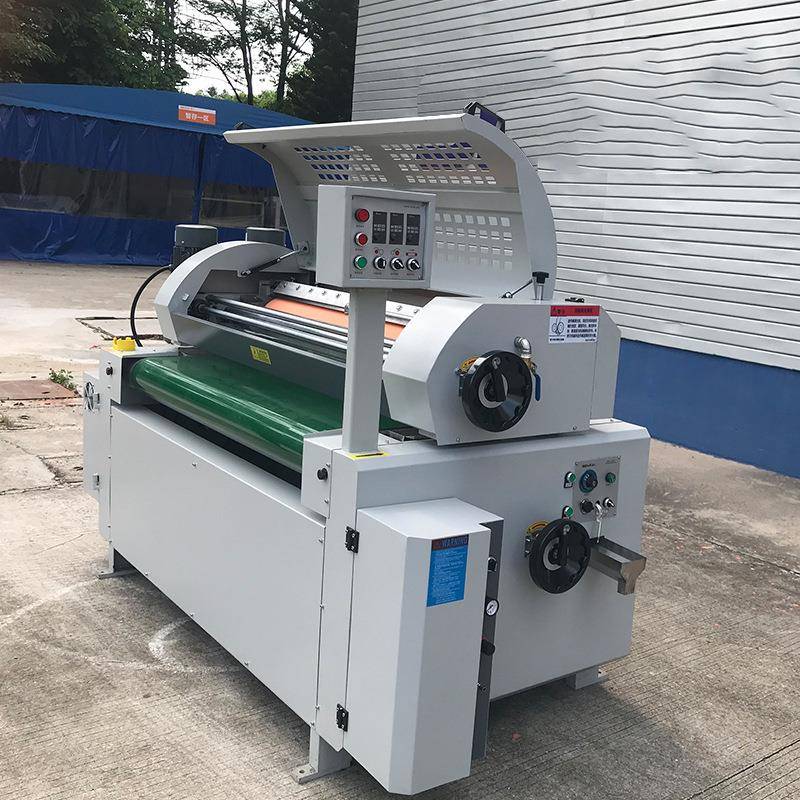 信全精密单辊涂装设备玻璃装衡板UV滚涂机小型饰家具CNX油漆辊涂