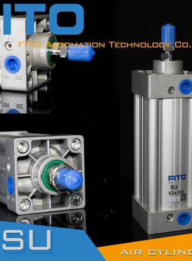 亚德客准方型气SU型系列紧凑缸气缸SU6x1标00150标准UUX气缸