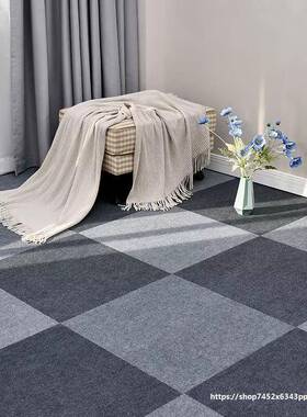 地毯商用自全粘大面办积公室满铺整铺铺家用客卧室台球厅拼SJD厅