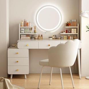 卧简室梳妆柜斗一体现代CWL约书桌小型出租屋房间床边带边柜化妆