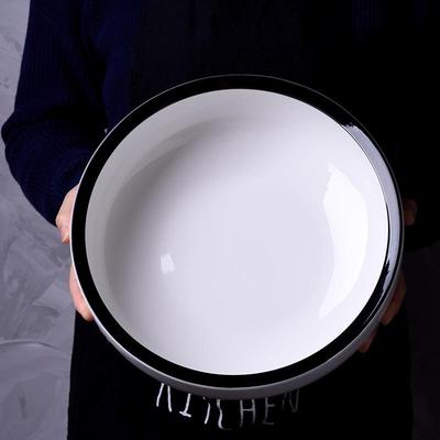 釉手线边陶瓷大碗家用餐水煮下绘鱼碗酸菜鱼盆创NSP意大厅汤碗面